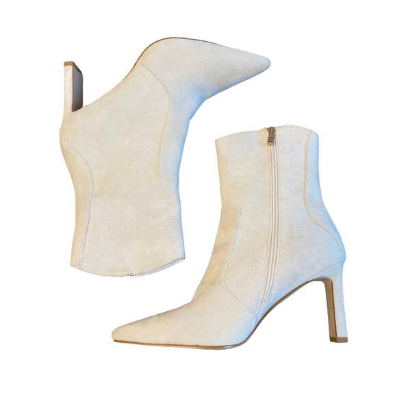 NEW Bellini Lornie Faux Suede Stone Modern Western Bootie Size 9 - Picture 7 of 9